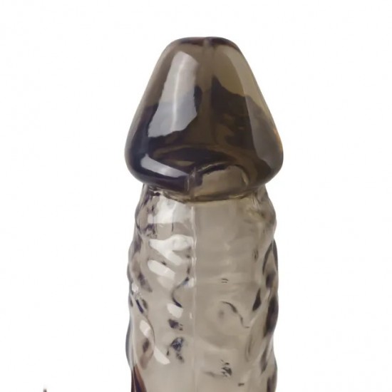 Clear Rabbit Vibrating Penis Extender Clear Rabbit Vibrating Penis Extender