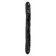 Jr Veined Double Header 12 Inch Bender Dong Black Jr Veined Double Header 12 Inch Bender Dong Black
