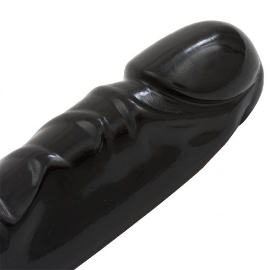 Jr Veined Double Header 12 Inch Bender Dong Black Jr Veined Double Header 12 Inch Bender Dong Black