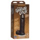The Realistic Cock 8 Inch Dildo Black The Realistic Cock 8 Inch Dildo Black