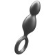 ToyJoy Buttocks The Plugger 2 Balls Metallic Silicone Plug ToyJoy Buttocks The Plugger 2 Balls Metallic Silicone Plug