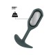 ToyJoy Buttocks The Athlete Weighted Plug ToyJoy Buttocks The Athlete Weighted Plug