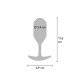 ToyJoy Buttocks The Athlete Weighted Plug ToyJoy Buttocks The Athlete Weighted Plug