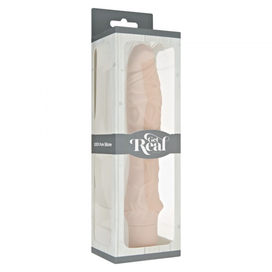 ToyJoy Get Real Classic Silicone Vibrator Flesh Pink ToyJoy Get Real Classic Silicone Vibrator Flesh Pink
