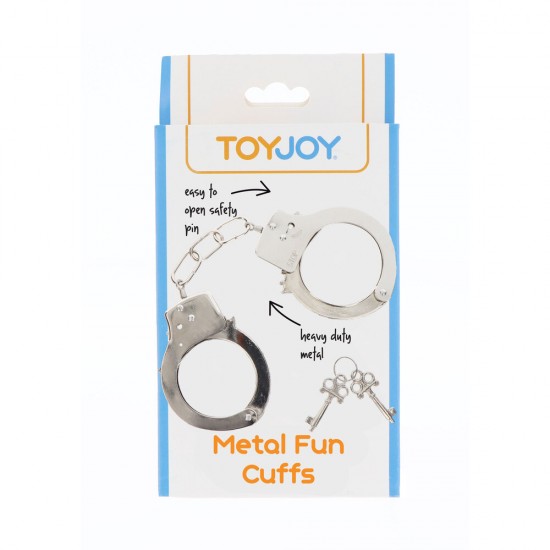 ToyJoy Metal Fun Cuffs ToyJoy Metal Fun Cuffs
