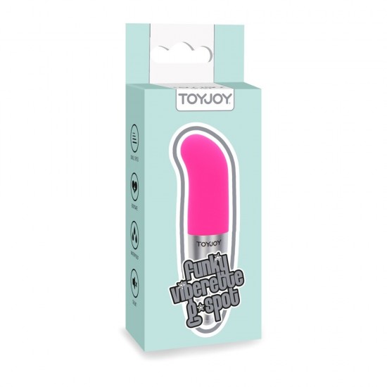Toyjoy Funky Viberette Mini G Spot Vibrator Violet Toyjoy Funky Viberette Mini G Spot Vibrator Violet