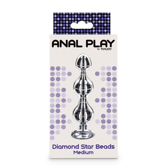 Diamond Star Beads Medium Diamond Star Beads Medium