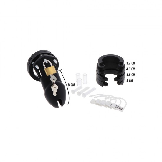 Hidden Desire Extreme Chastity Silicone Cock Cage Large Hidden Desire Extreme Chastity Silicone Cock Cage Large