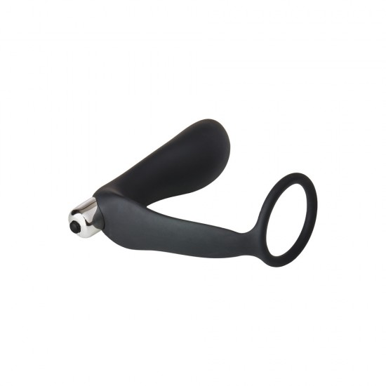 Fantasstic Vibrating Anal Plug With Cock Ring Fantasstic Vibrating Anal Plug With Cock Ring