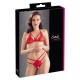 Cottelli Lace Set Red Cottelli Lace Set Red