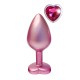 Gleaming Love Pearl Pink Butt Plug Medium Gleaming Love Pearl Pink Butt Plug Medium