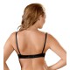 Cottelli Half Cup Bra Black Cottelli Half Cup Bra Black