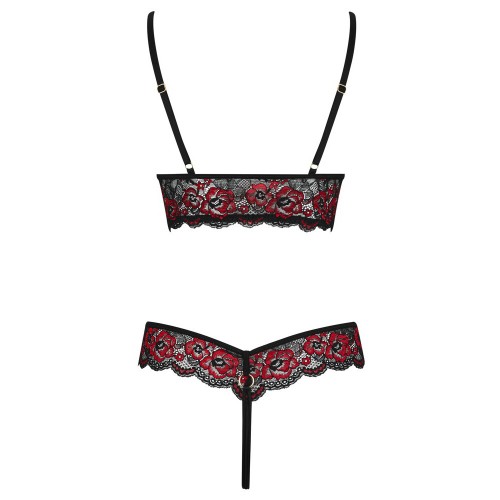 Cottelli Crotchless Body With Lace