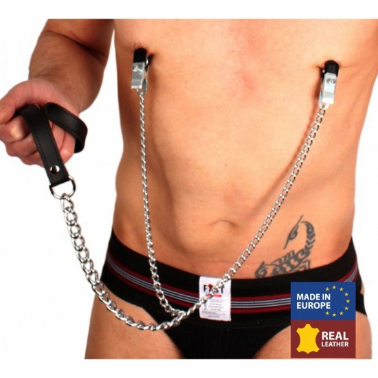 Nipple Clamps with Lead 40cm Nipple Clamps with Lead 40cm