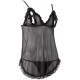Cottelli Open Babydoll And String Back Cottelli Open Babydoll And String Back