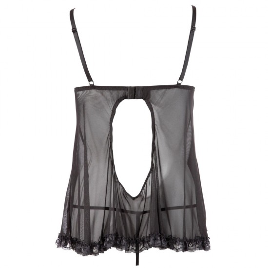 Cottelli Open Babydoll And String Back Cottelli Open Babydoll And String Back