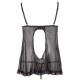 Cottelli Open Babydoll And String Back Cottelli Open Babydoll And String Back