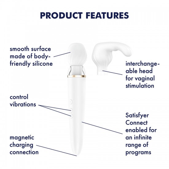 Satisfyer Double Wander Bluetooth and App Satisfyer Double Wander Bluetooth and App