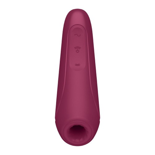 Satisfyer App Enabled Curvy 1 Plus Rose Red