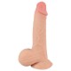 Nature Skin Dildo With Movable Skin 19cm Nature Skin Dildo With Movable Skin 19cm
