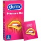 Durex Pleasure Me Ribbed And Dotted Condoms 6 Pack Durex Pleasure Me Ribbed And Dotted Condoms 6 Pack
