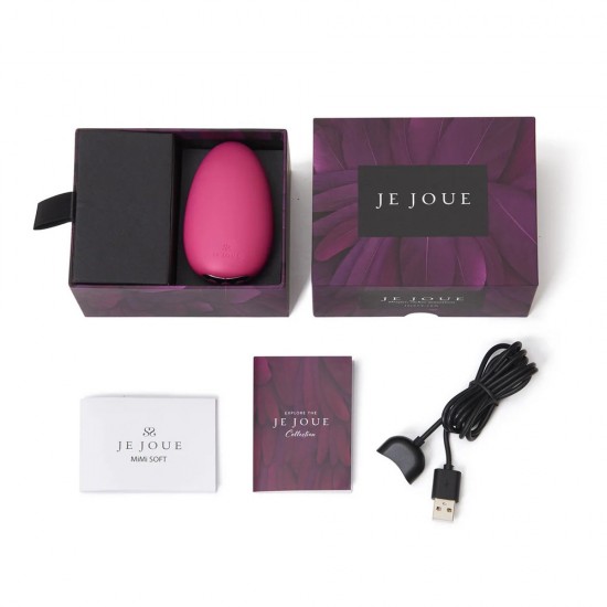 Je Joue Mimi Soft Clitoral Vibrator Fuchsia Je Joue Mimi Soft Clitoral Vibrator Fuchsia