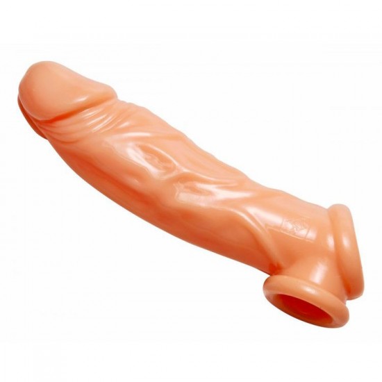 Size Matters Realistic Flesh Penis Enhancer and Ball Stretcher 8 Size Matters Realistic Flesh Penis Enhancer and Ball Stretcher 8