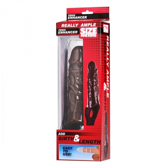 Size Matters Really Ample Penis Enhancer Brown Size Matters Really Ample Penis Enhancer Brown