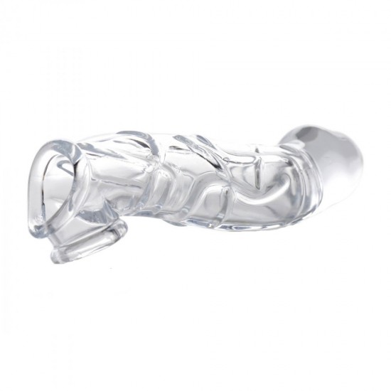 Size Matters 2 Inch Clear Penis Extender Sleeve Size Matters 2 Inch Clear Penis Extender Sleeve