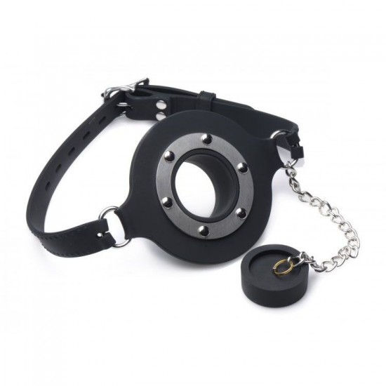 Master Series Pie Hole Silicone Feeding Gag Master Series Pie Hole Silicone Feeding Gag