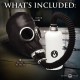 Master Series Dark Inhaler Gas Mask with Bottle Master Series Dark Inhaler Gas Mask with Bottle