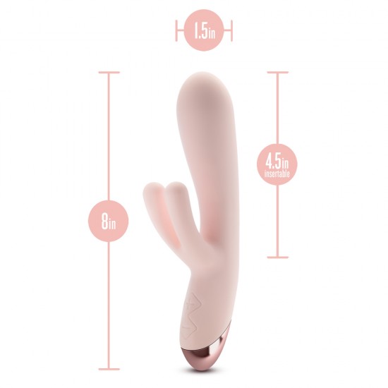 Blush Elora Pink Triple Stimulation Vibe Blush Elora Pink Triple Stimulation Vibe