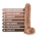 Au Naturel Big John 11 Inch Dildo Au Naturel Big John 11 Inch Dildo