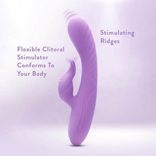 Blush Evelyn Powerful Dual Stimulator Vibe Blush Evelyn Powerful Dual Stimulator Vibe