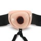 Dr. Skin Hollow Strap On 6 Inch Vanilla Dr. Skin Hollow Strap On 6 Inch Vanilla
