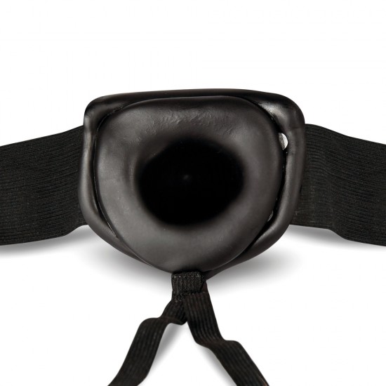 Dr. Skin Hollow Strap On 6 Inch Black Dr. Skin Hollow Strap On 6 Inch Black