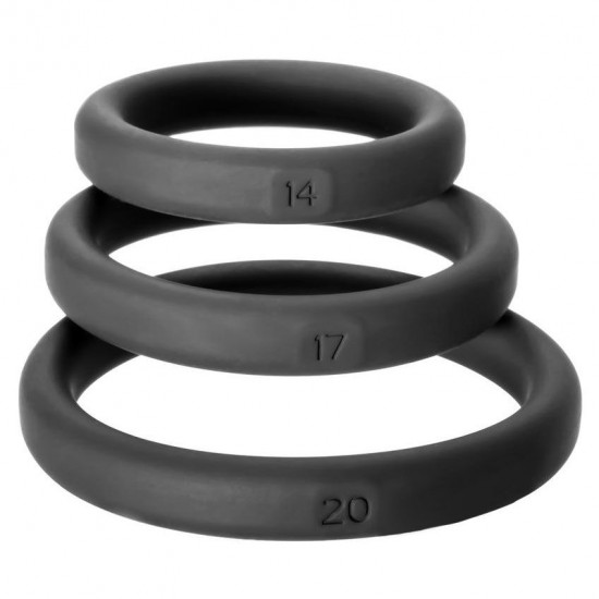 Perfect Fit XactFit Cock Ring Sizes 14 17 20 Perfect Fit XactFit Cock Ring Sizes 14 17 20