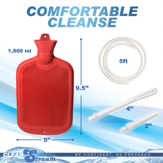 Clean Stream Water Bottle Douche Kit Clean Stream Water Bottle Douche Kit