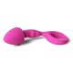 Pink Silicone Curved Comfort Butt Plug Pink Silicone Curved Comfort Butt Plug