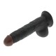 Hoodlum 8.5 Inch Realistic Black Dildo Hoodlum 8.5 Inch Realistic Black Dildo