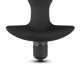 Silicone Butt Plug With Vibrating Bullet Silicone Butt Plug With Vibrating Bullet