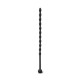 6 Inch Black Silicone Beaded Penis Sound Plug 6 Inch Black Silicone Beaded Penis Sound Plug