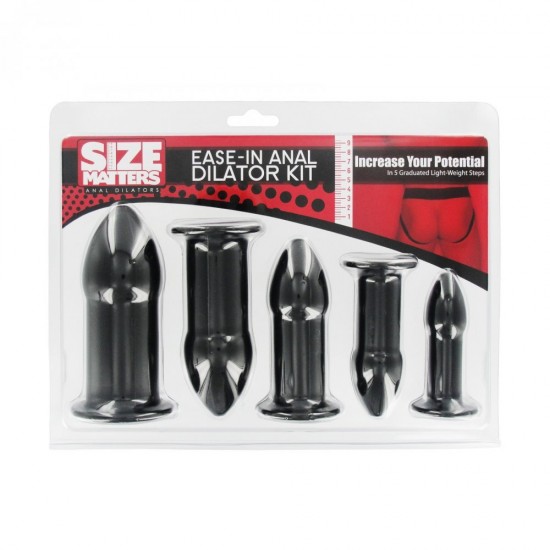 Size Matters Ease In Anal Dilator Kit Size Matters Ease In Anal Dilator Kit