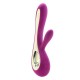 Lelo Soraya 2 Dual Rabbit Vibrator Deep Rose Lelo Soraya 2 Dual Rabbit Vibrator Deep Rose