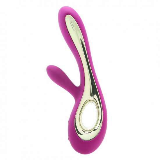 Lelo Soraya 2 Dual Rabbit Vibrator Deep Rose Lelo Soraya 2 Dual Rabbit Vibrator Deep Rose