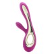 Lelo Soraya 2 Dual Rabbit Vibrator Deep Rose Lelo Soraya 2 Dual Rabbit Vibrator Deep Rose