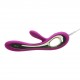 Lelo Soraya 2 Dual Rabbit Vibrator Deep Rose Lelo Soraya 2 Dual Rabbit Vibrator Deep Rose