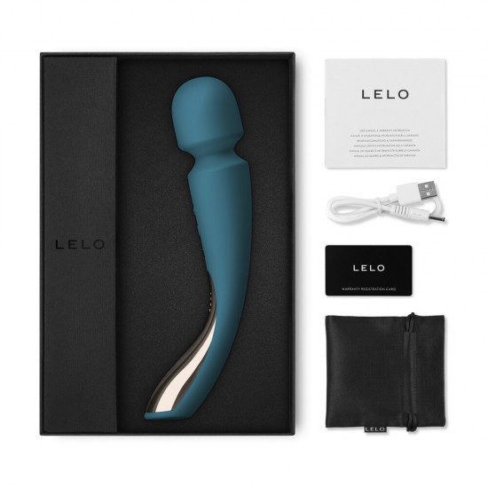 Lelo Smart Wand 2 Med Ocean Blue Lelo Smart Wand 2 Med Ocean Blue