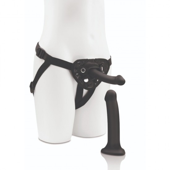 Me You Us Strap On Harness Kit With 6 And 8 Inch Dildos Me You Us Strap On Harness Kit With 6 And 8 Inch Dildos