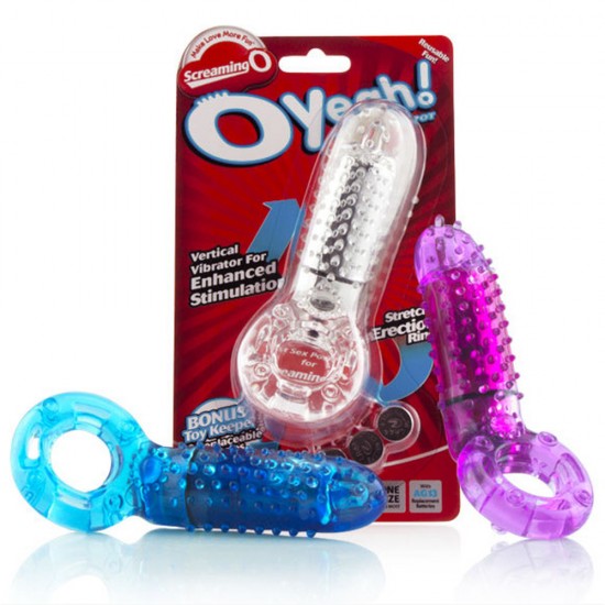 Screaming O Yeah Vibrating Cock Ring Screaming O Yeah Vibrating Cock Ring